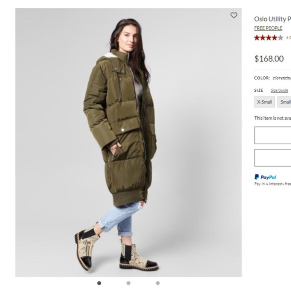 Utility Puffer Jacket Clearance, 50 